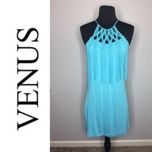 VENUS Crochet Fringe Sun Dress